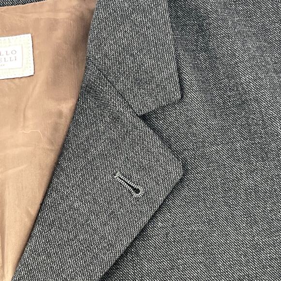 Brunello Cucinelli Tailored Waistcoat Suit Vest Mens size 46 (56 EUR) - Picture 5 of 14